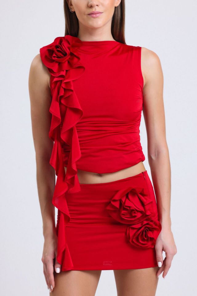 MOGTEGNES FLUVİALES TOP [RED]