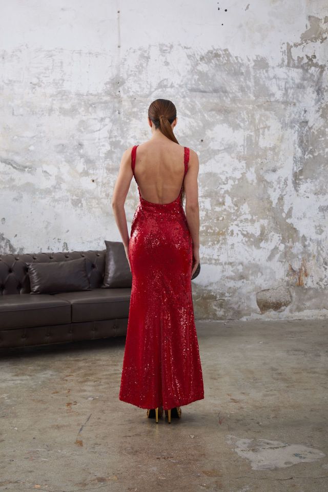 Red Glamour Dress